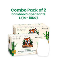 COMBO Bamboo Diaper Pants | L (Large) | 14 - 18KG | Pack of 2