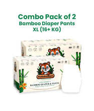 COMBO Bamboo Diaper Pants | XL (Extra Large) | 16+ KG | Pack of 2